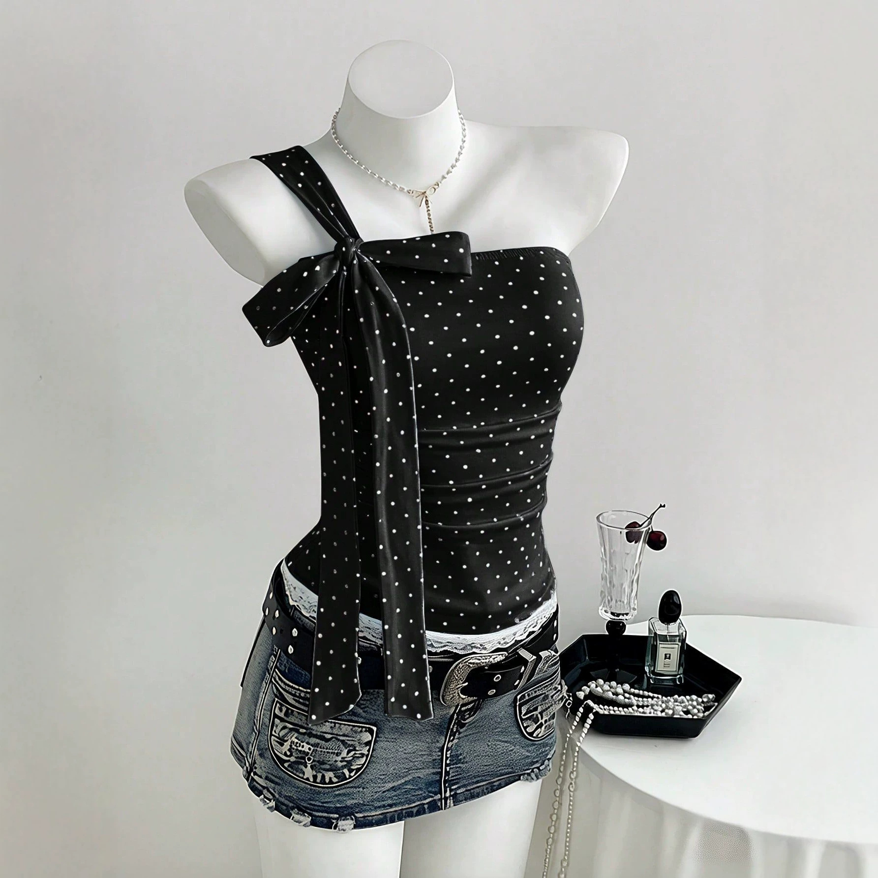 Tanks Tops Women Top V Neck Sl - Strapless Bra Backless ulasan dan harga