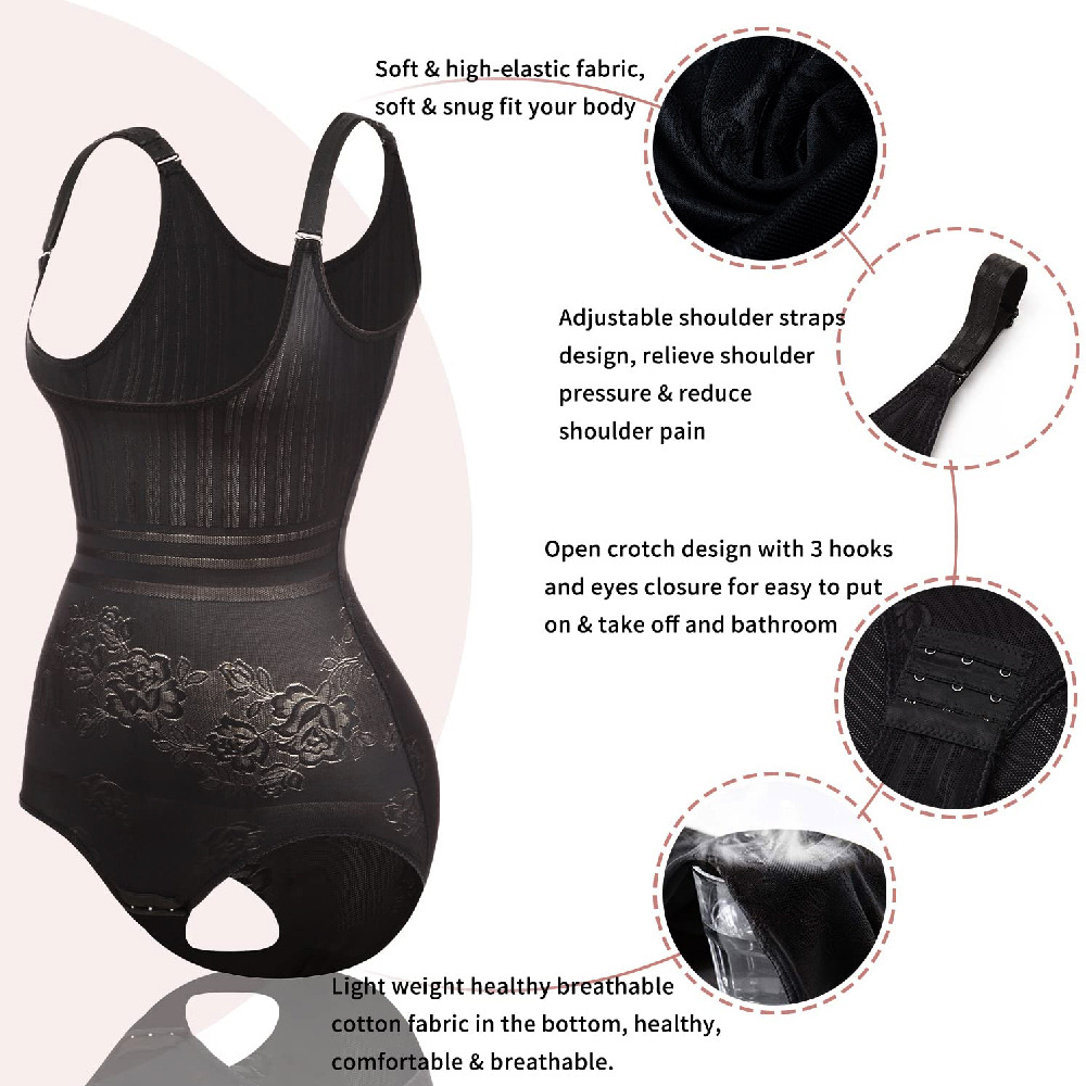 1PCS Tummy Control Butt Lifter - Shapewear Bodysuit Firm ulasan dan harga