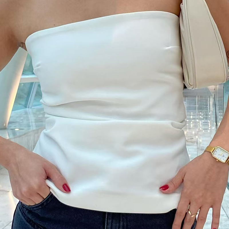 HXAO Corset Tube Top Women Sum - Strapless Bra Backless ulasan dan harga