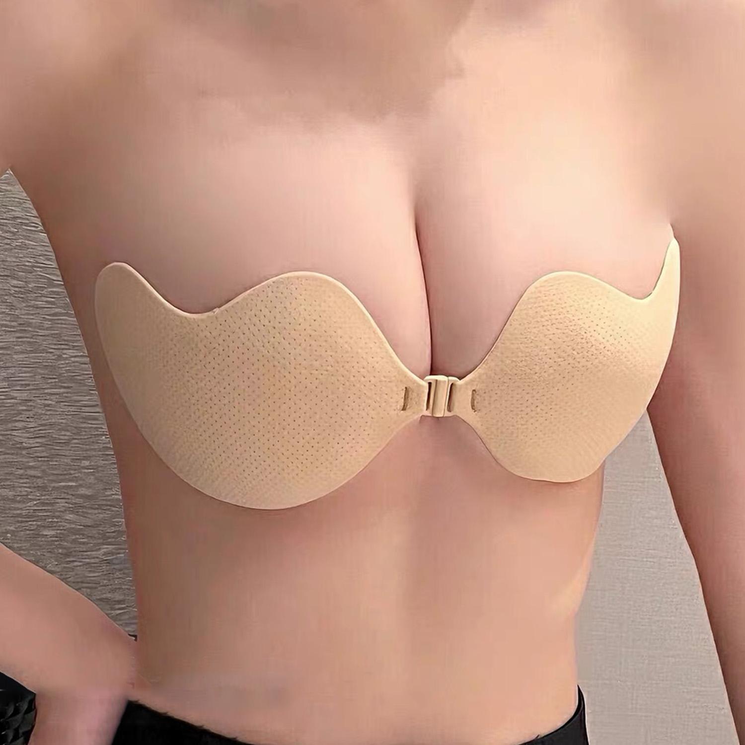 Backless Invisible Push Up Bra - Strapless Bra Backless ulasan dan harga