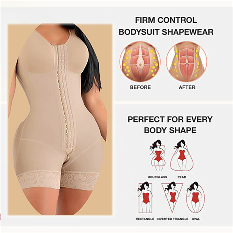 Fajas Shapewear High Compressi - Shapewear Bodysuit Firm ulasan dan harga