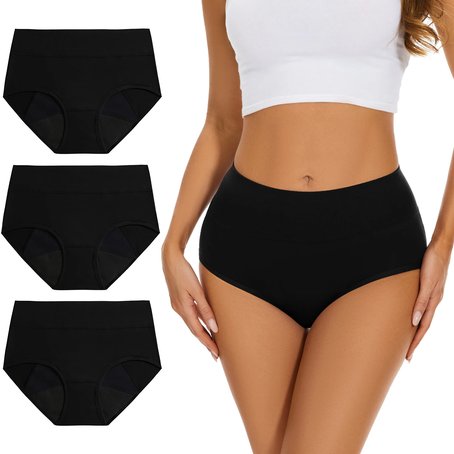 3PCS/lot Menstrual Panties For - Period Panty Absorbent ulasan dan harga