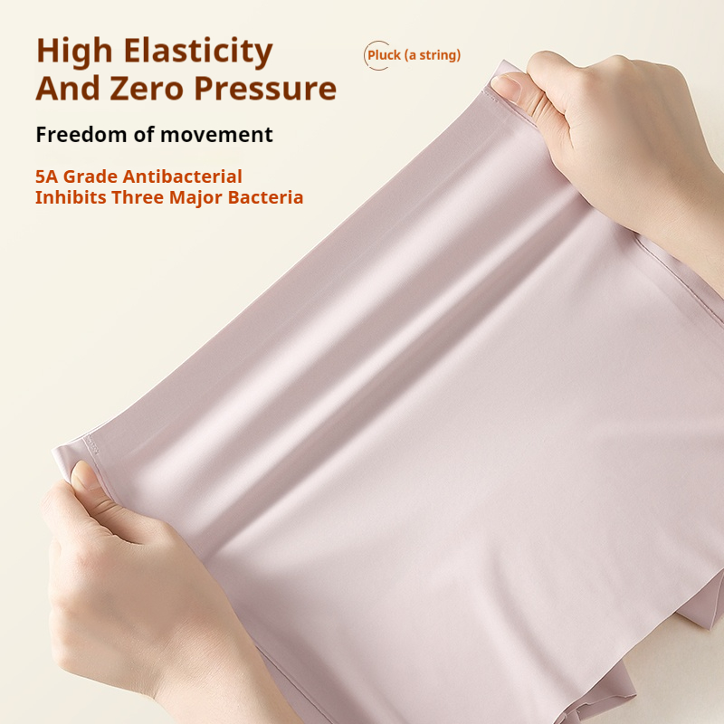 Flarixa Women Ice Silk Safety  - Boyshort Underwear ulasan dan harga