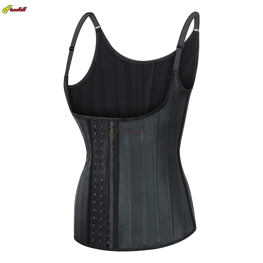 Women Latex Waist Trainer Wome - Shapewear Bodysuit Firm ulasan dan harga