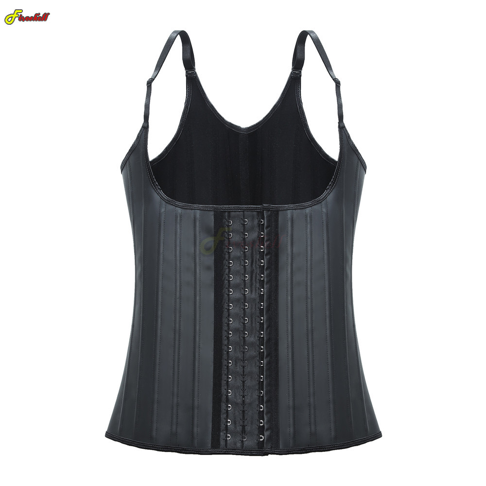 Women Latex Waist Trainer Wome - Shapewear Bodysuit Firm ulasan dan harga
