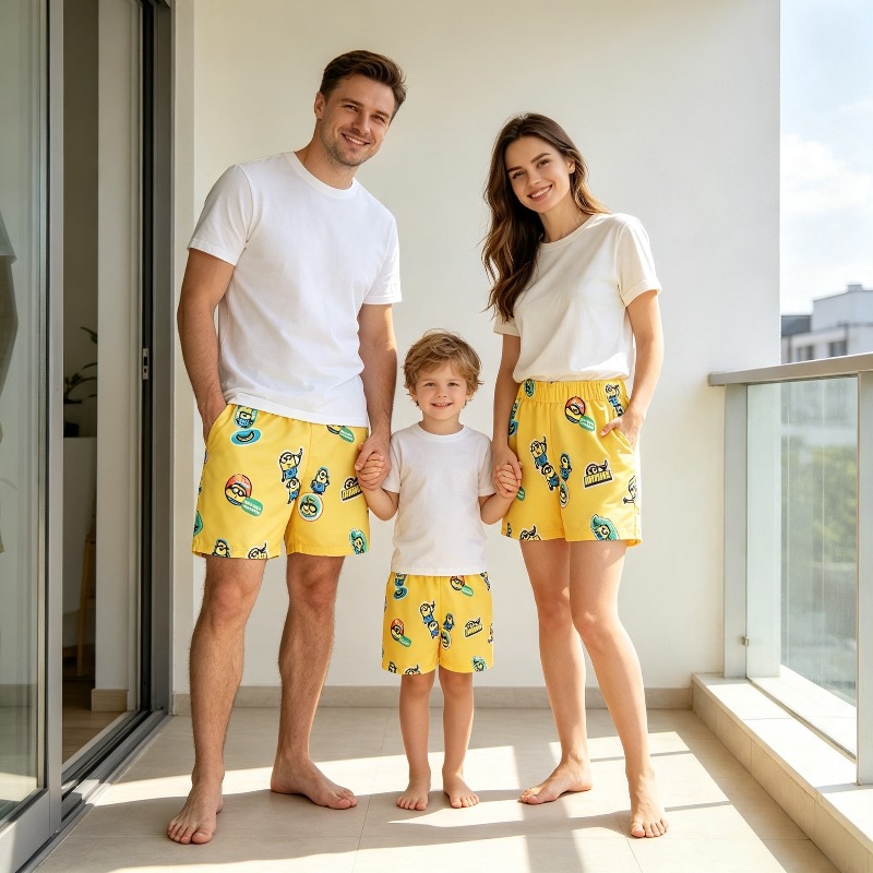 Boys Minions Printed Swim Shor - Boyshort Underwear ulasan dan harga