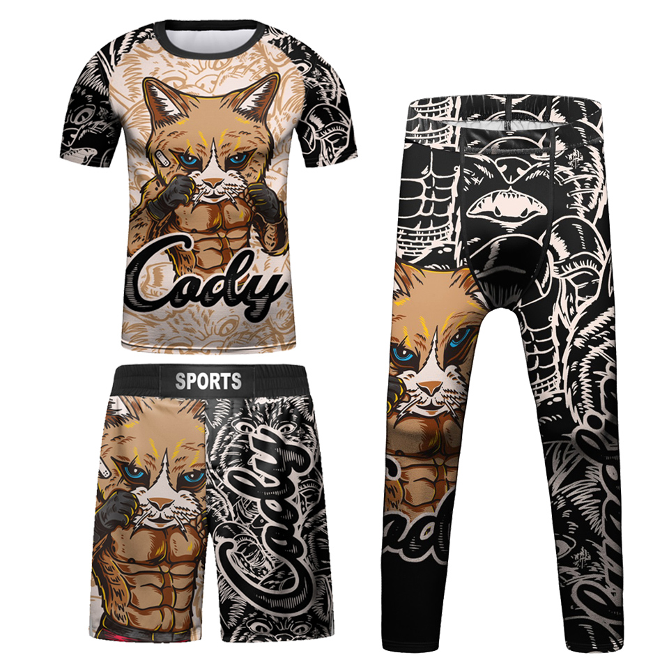 Kids Bjj Rashguard Jiu  T-shir - Boyshort Underwear ulasan dan harga