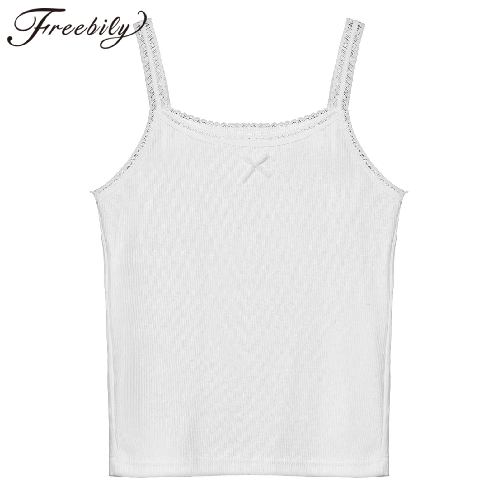 Teens Kids Yoga Top Girls Cami - Cami Top Lace ulasan dan harga